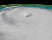 Height Relief of Hurricane Katrina in the Visible Channel